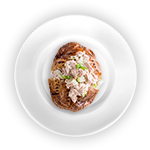 Baked Potatoes With Tuna Mayo 