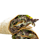 Steak, Peppers & Cheese Wrap 