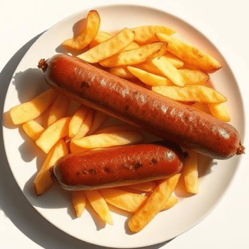 Sausage & Chips 