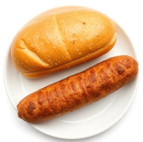 Roll & Battered Sausage 