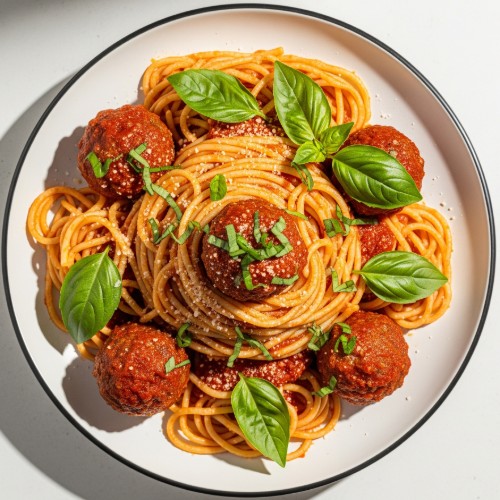Spaghetti Meatballs 