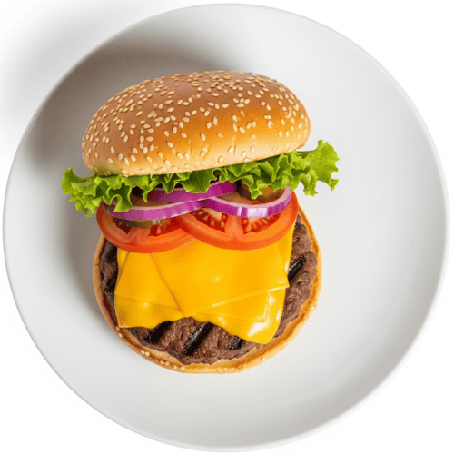 1/4 Lb Burger & Cheese 