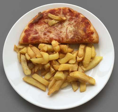 Fried Pizza (half) 