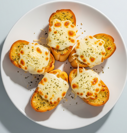 Garlic Bread & Mozzarella 